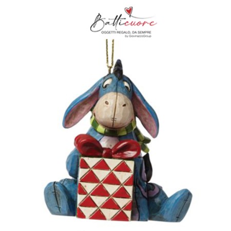 Eeyore con pacchetto regalo Cm 6,5x7,5