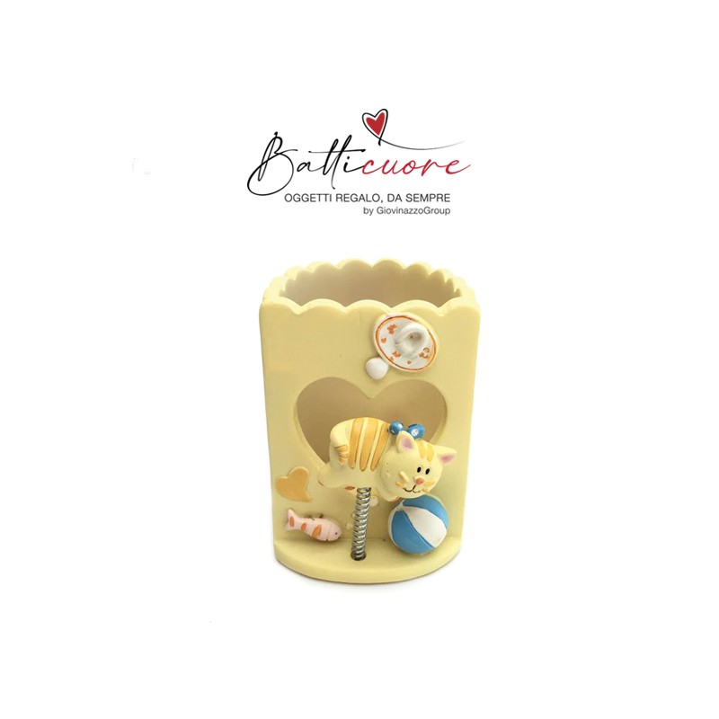 Gattino portapenne giallo CM 8,5 CFN 1 - CTN 96