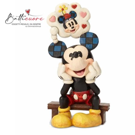 Mickey su panchina Cm 8,5x6,5x17,5