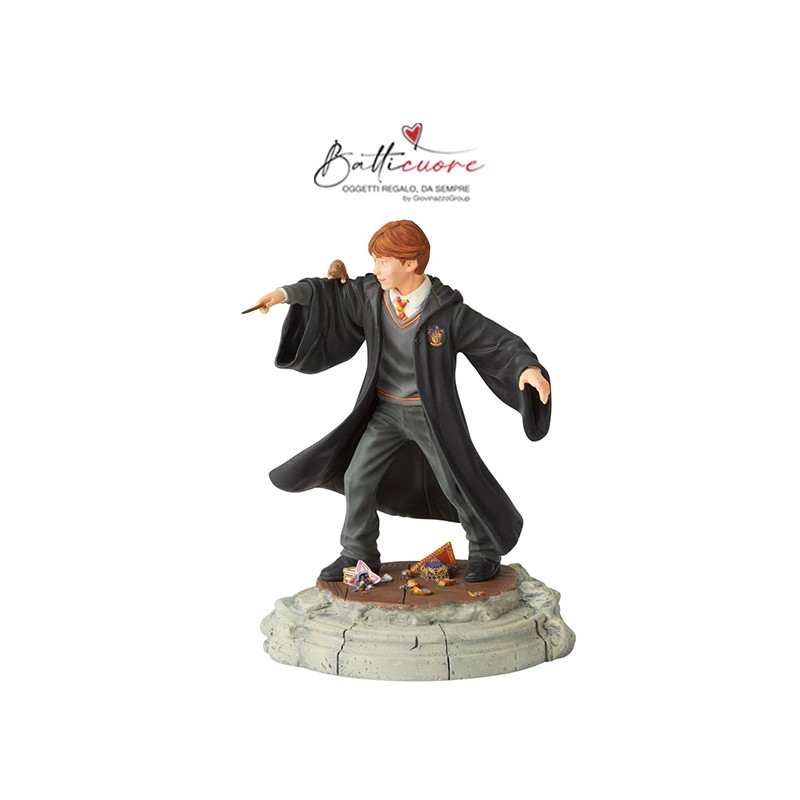 Statua Ron Weasley su base Cm 13x19