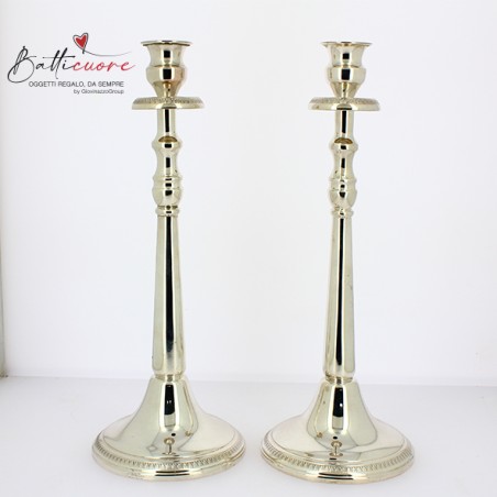 Candelabro 1 fiamma stile Inglese Cm 32 peso 210 gr circa